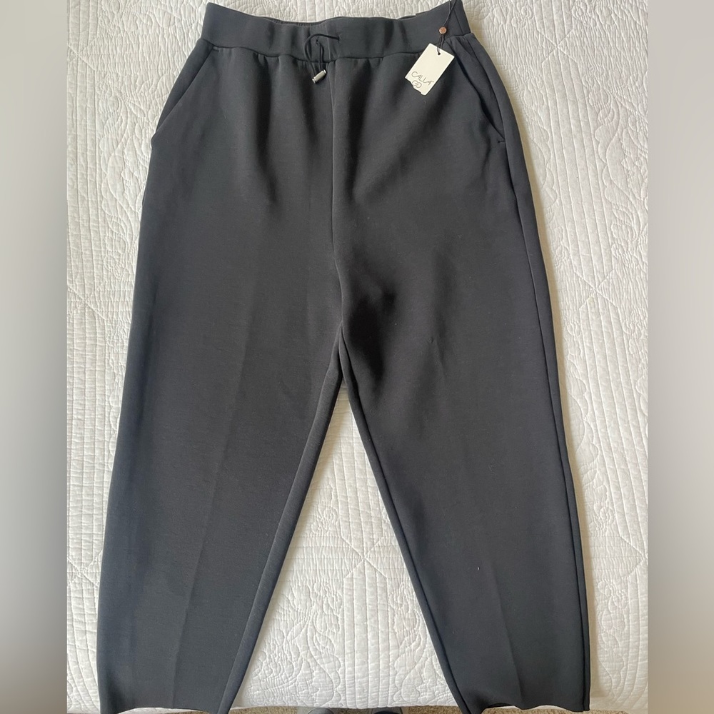 NWT Calia jogger, black, medium, scuba material